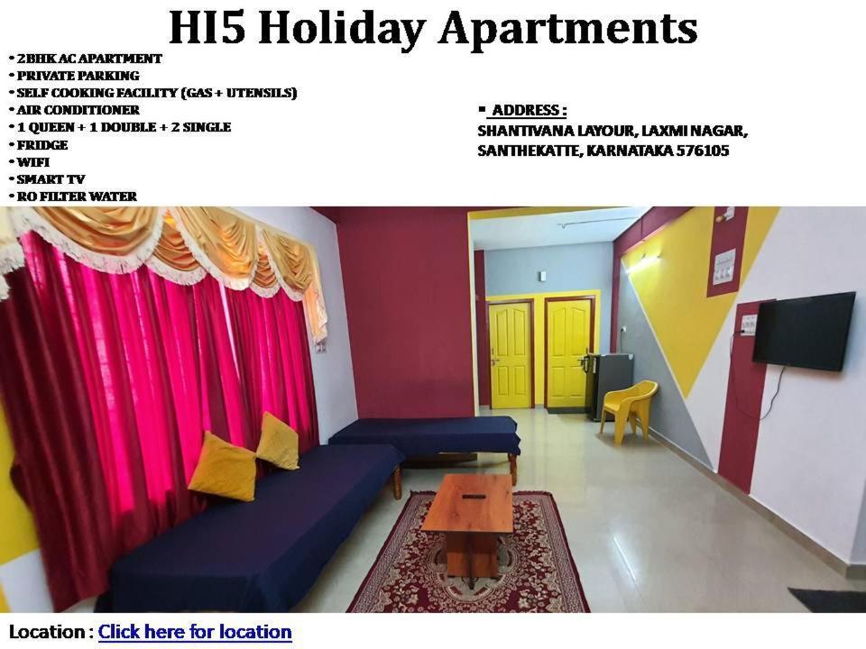 Hi5 Holiday Apartments Udupi Luaran gambar